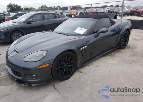 2012 Chevrolet Corvette Grand Sport z USA, uszkodzony, nr VIN 1G1YW3DWXC5105470